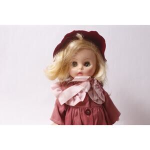 1977 Horseman Doll with Sleep Eyes in Pink-Red Outfit Vintage ~260302-WH M-15-06